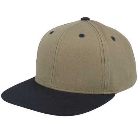 Equip - Grön snapback Keps - Kids Dark Olive/Black Brim Snapback @ Hatstore