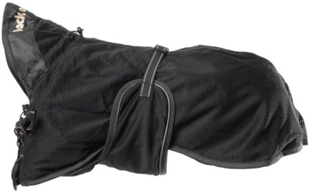 Back on Track koiran verkkotakki, musta 63-82 cm