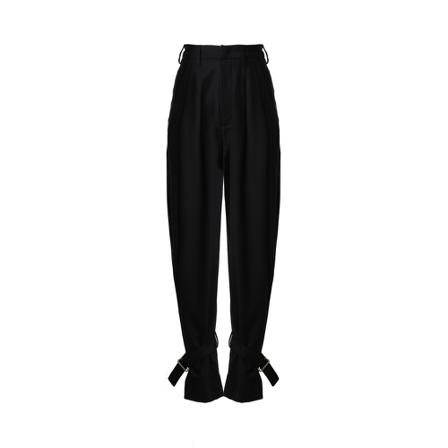 Dondup Wide Byxor svart, Dam Byxor, Dam, Storlek: XS
