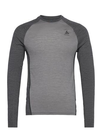 Odlo Bl Top Crew Neck L/S Nat Performance Pw 150 Grey Odlo