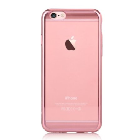 Comma Plating Slim Skal till Apple iPhone 6(S) Plus - RoseGold