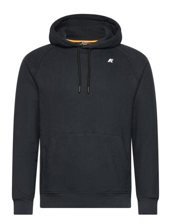 Alban Heavy Fleece Tops Sweatshirts & Hoodies Hoodies Black K-Way