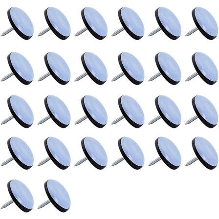 Teflon Glide, 26 stk. Teflon Glide Ø 25 mm Teflon Møbelglide