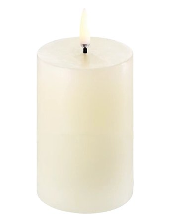 UYUNI Lighting Pillar Led Candle - White - H7.5CM