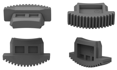 W.steps C3 SFGS 70 Liukueste 2 kpl, Tikkaat & telineet