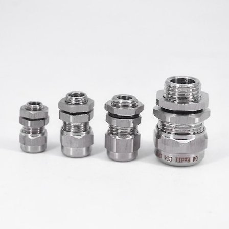 Rostfritt stål vattentät explosionsäker kabelgenomföring