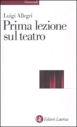 Prima lezione sul teatro Luigi Allegri