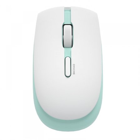 Uppladdningsbar trådlös mus, tyst och ljudlös för bärbar dator och