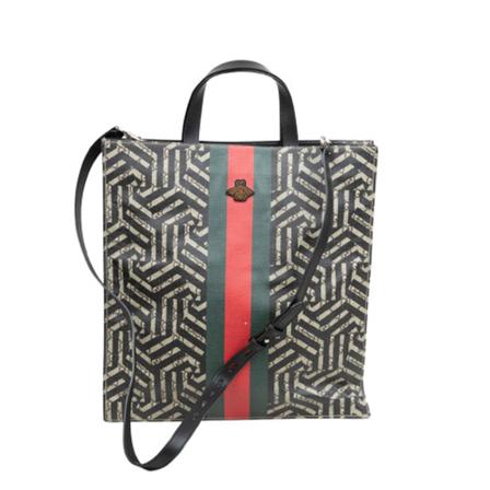 Gucci Vintage, Pre-owned Bag Zwart, Dames, Maat:ONE Size,voering