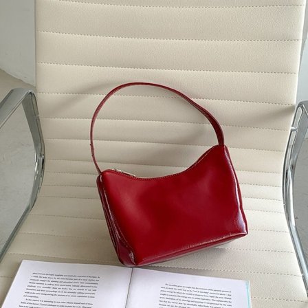 Underarm Crossbody Väskor Underarm Clutch Bag RÖD