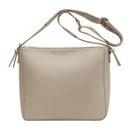 Stor kapacitet Hink Pu Väska Lämplig För Pendling Joker Bredband Axelväska Messenger Väska.