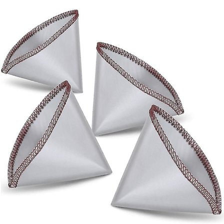 4 stk. Gjenbrukbare Håndbrygge Kaffe Filter Mesh Papirløse Kaffe Filter Rustfritt Stål Kjegle Filter