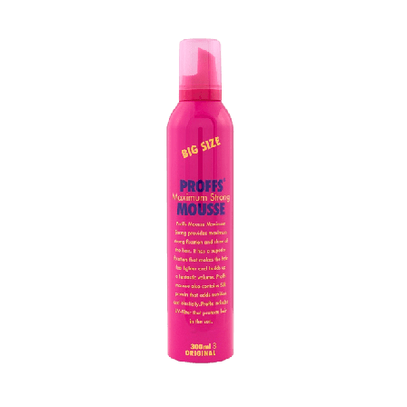 Proffs Maximum Strong Mousse Hårstyling Dam 300 ML