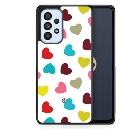 Bjornberry Skal Samsung Galaxy A53 5G -Hjärtan