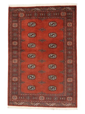 Tkany Ręcznie Pakistański Bucharski 2Ply Dywan 127X185 Wełniany Mały