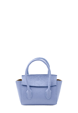 LaTalia Handväska i läder Bari Handväskor Dam Blå ONESIZE