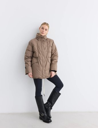 Rethinkit Studios Parka Jacket Cube - Brown - S