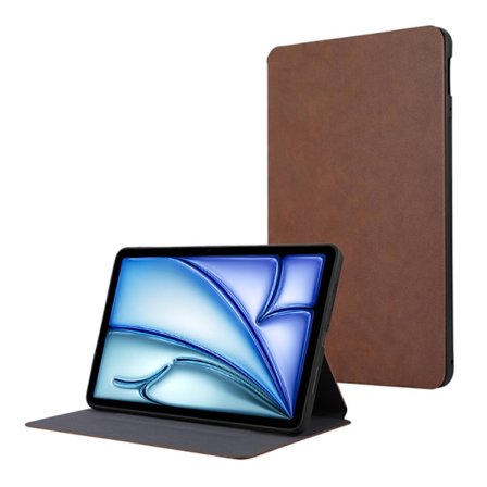iPad Air 13 2024 / Air 13 2025 Skal - TPU Flip Fodral i Läder, Skyddande Tablet Case
