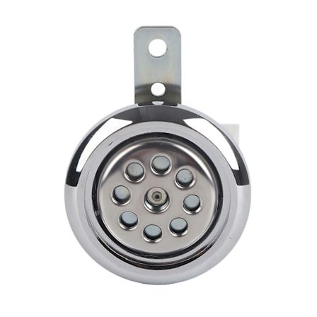 Universelt motorsykkelhorn, vanntett 105dB høyt 12V 85mm med honeycomb krombeskyttelse [DB]