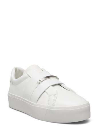 Flatform Cupsole Slip On W/Hw Lave Sneakers Hvit Calvin Klein*Betinget Tilbud