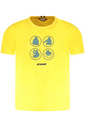 K-way T-shirt Maniche Corte Bambino Giallo