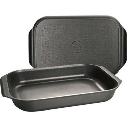 Ovn / Grill fad - Ibili - 401534 - Non-stick støbt aluminium - 40x26 cm - Tykkelse 5 mm