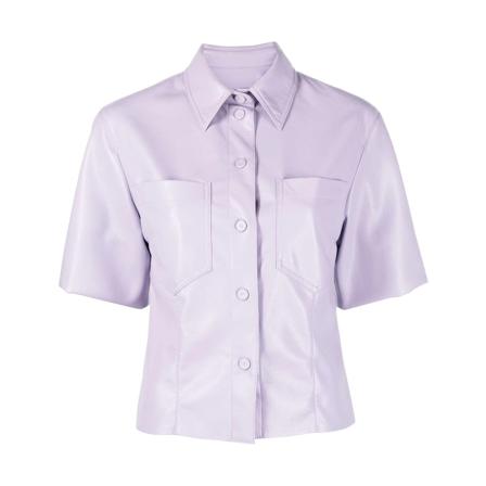 Nanushka Shirts lila, Dam, Dam, Storlek: S