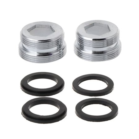 2 kpl Kaksoiskierteinen hanasovitin M22 sisäkierre M24 ulkokierre Metrinen kiinteä liitin Keittiön kylpyhuoneen hanan osat