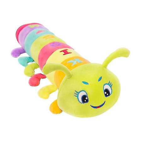 Kuddkudde Caterpillar Plysch Leksak Fylld Djur För Hem Sovrum Barn