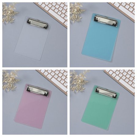 4 stk. Mini Clipboard Lomme Clipboards A6 Clipboards