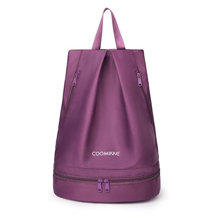 Gymväskor, Sport Gym Bag Vattentät String Bag Ryggsäck Med Skofack