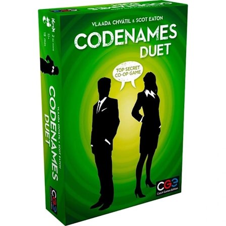 Czech Games Codenames: Duet - Ordgættespil for to spillere til fester derhjemme