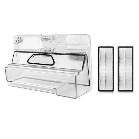 2 i 1 Vattentank Dammlåda Tillbehör för Xiaomi Mijia G1 MJSTG1 Mi Robot Dammsugare-Mopp Essential Vacu [BR]