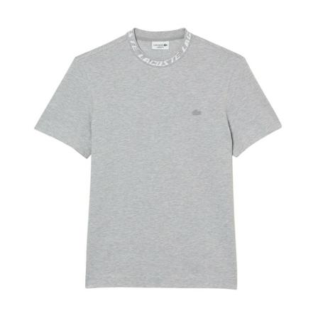 Lacoste, T-Shirts Grijs, Heren, Maat:M