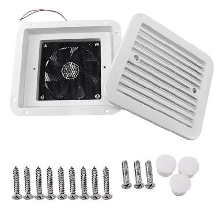 Tehokas 12 V:n poistoilmapuhallin matkailuauton katolle