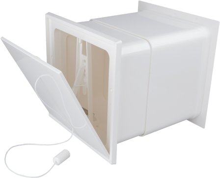 Flexit 02254 Friskluftventil med klaffventil 152 x 152 mm, Ventilasjon