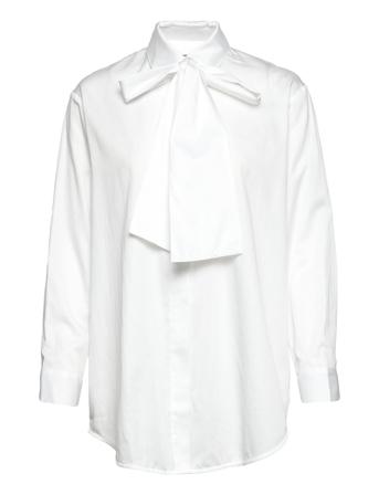 Asta Shirt 14219 Långärmad Skjorta Vit Samsøe Samsøe