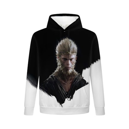 Black Myth Wukong Goku God Sweatshirt Pullover Hoodie