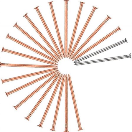 20 stk. Kobberspiker for å drepe trerotstubber, 3,5 tommer lange spiker, stubbefjerningsspiker med 2 stk. stålspiker_xx