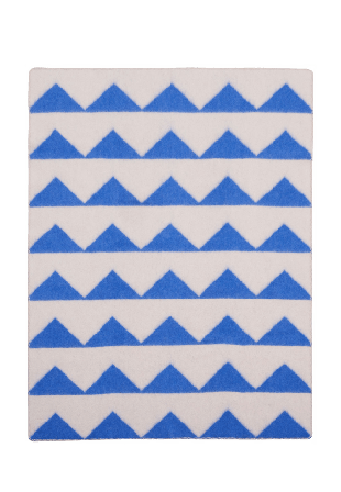 Brita Sweden Arctic Ullfilt Filtar & plädar Blå 130X180 CM