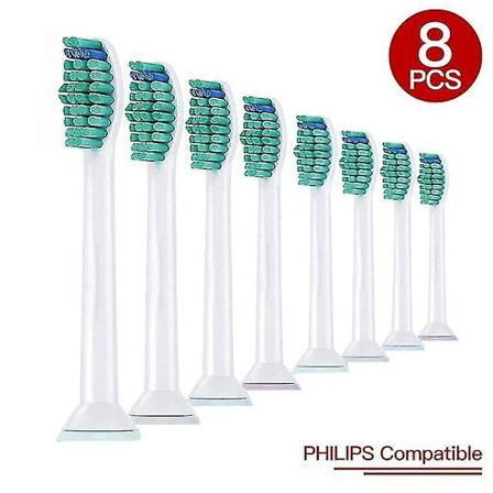 8 Pack Replaceable Toothbrush Heads For Philips Sonicare Flexcare Diamond Clean Healthy White Hx3/6/9 High Quality Philips Brush Heads