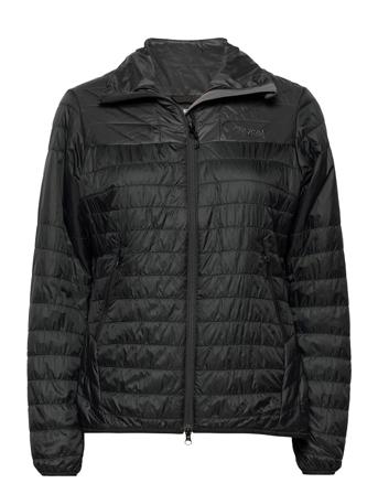 Rros Light Insulated W Jkt Outerwear Sport Jackets Musta Bergans