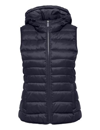 Onlnewtahoe Hood Waistcoat Otw Navy ONLY