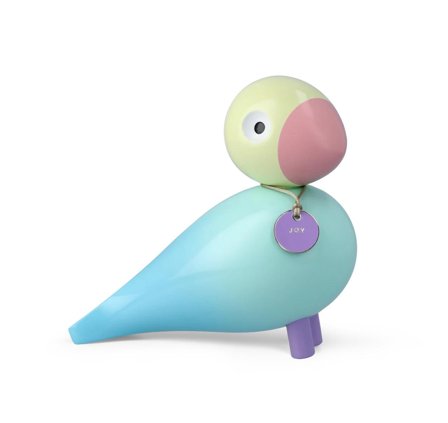 Kay Bojesen Fugl Story Joy Aqua H15,5