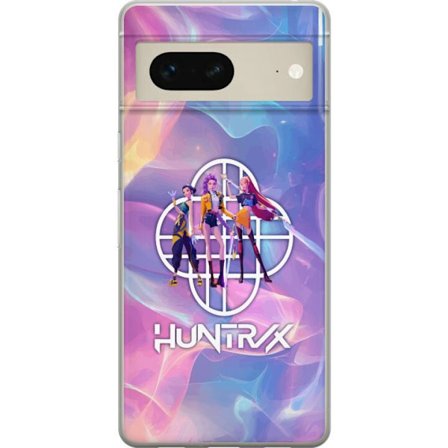 Kompatibelt Mobilskal till Google Google Pixel 7 KPop Demon Hunters 2 HuntrX Girls med ett pastellmotiv och futuristisk energi