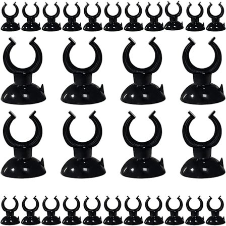 30 stk akvarie sugekopp, miljøvennlig PVC akvarie sugekopp