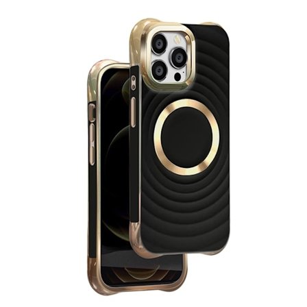 iPhone 12 / iPhone 12 PRO - MagSafe-kompatibel Circle Glam Mag Skal