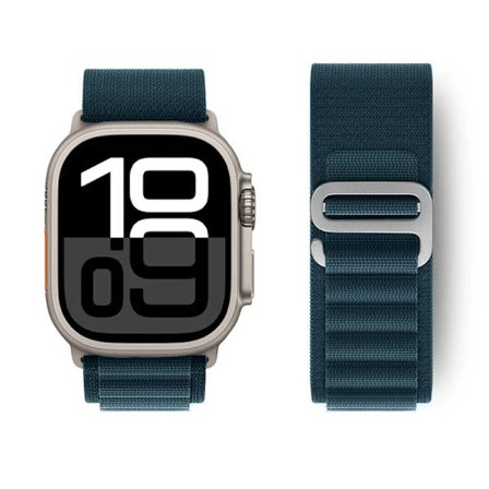 Rock Cyan Alpine Loop -ranneke Apple Watch Ultra 2 & Series 10/9/8/SE[JSR] -kelloille