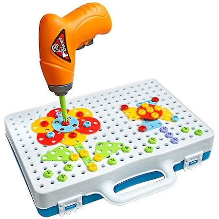 Skruer Legetøjssæt Puslespil Tag Fra Legetøjssæt Byggesæt 144stk