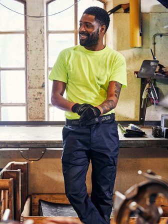 Fristads Herr Acode T-shirt 1911 BSJ, Neongul